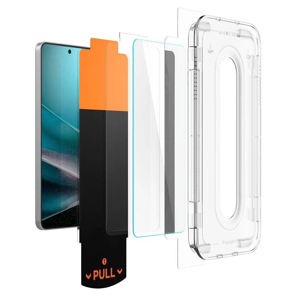Spigen Glas.TR „Ez Fit“ Pro Schutzglas Samsung Galaxy S25 Edge