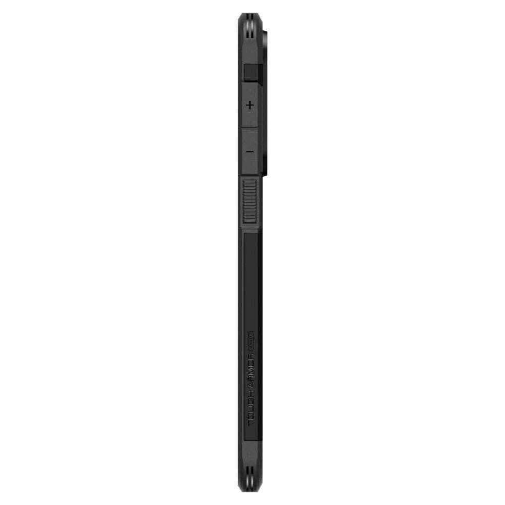 Spigen Tough Armor MagSafe Hülle Samsung Galaxy S25 Edge - Schwarz