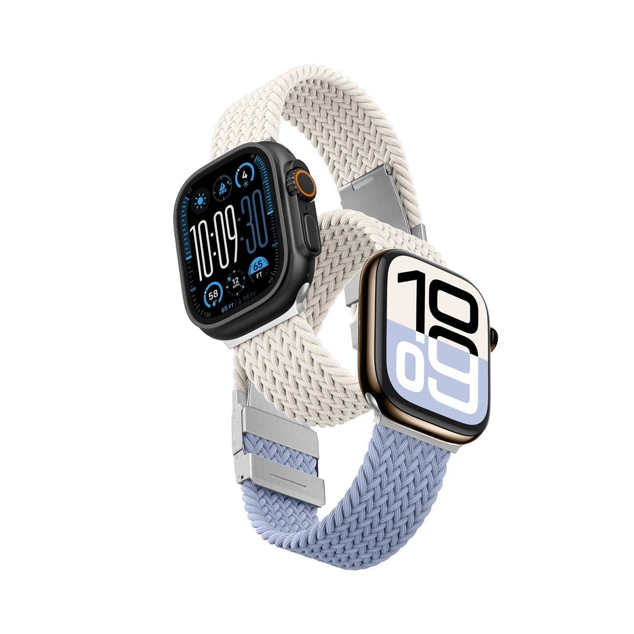 AmazingThing Blend Band Apple Watch 42 mm 2er-Pack – Space Blue /