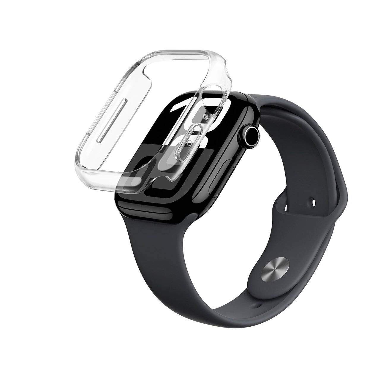 AmazingThing Minimal Case Apple Watch 46 mm – Transparent