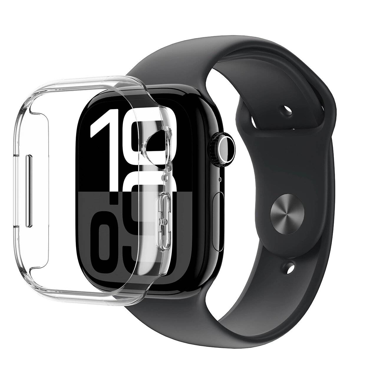 AmazingThing Minimal Case Apple Watch 46 mm – Transparent