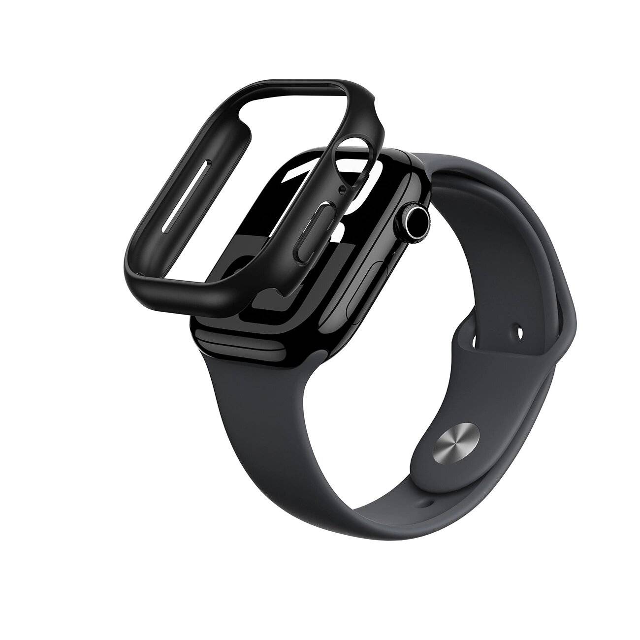 AmazingThing Minimal Case Apple Watch 46 mm – schwarz