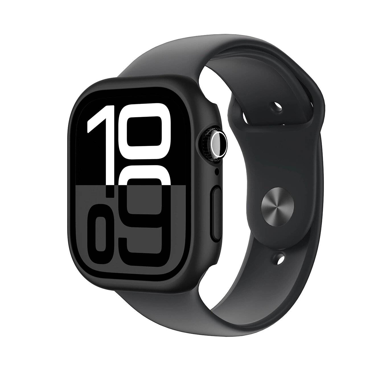 AmazingThing Minimal Case Apple Watch 46 mm – schwarz
