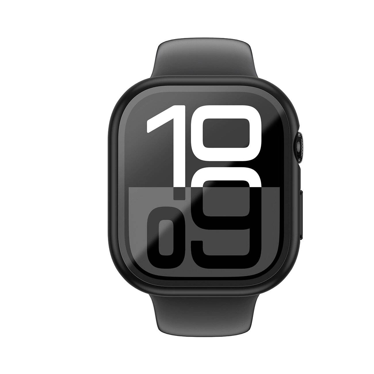 AmazingThing Radix Glass Case Apple Watch 46 mm – Schwarz