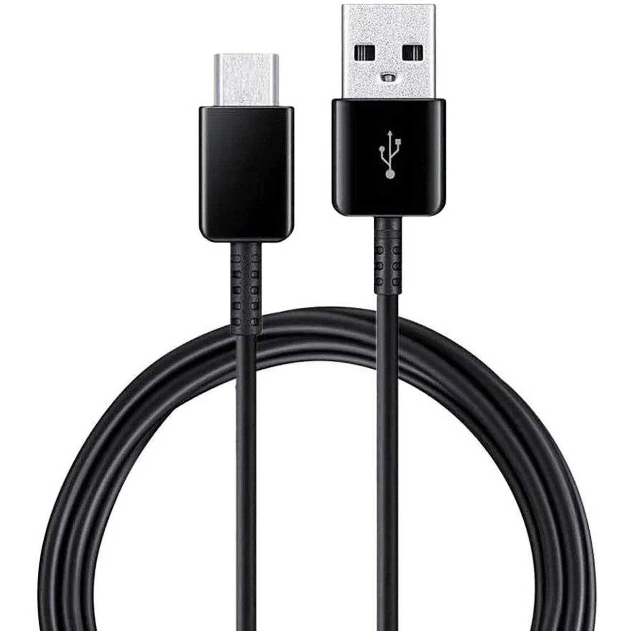 Samsung EP-DG970BBE USB-A - USB-C Kabel 1,5m OOB Bulk Ersatzverpackung schwarz