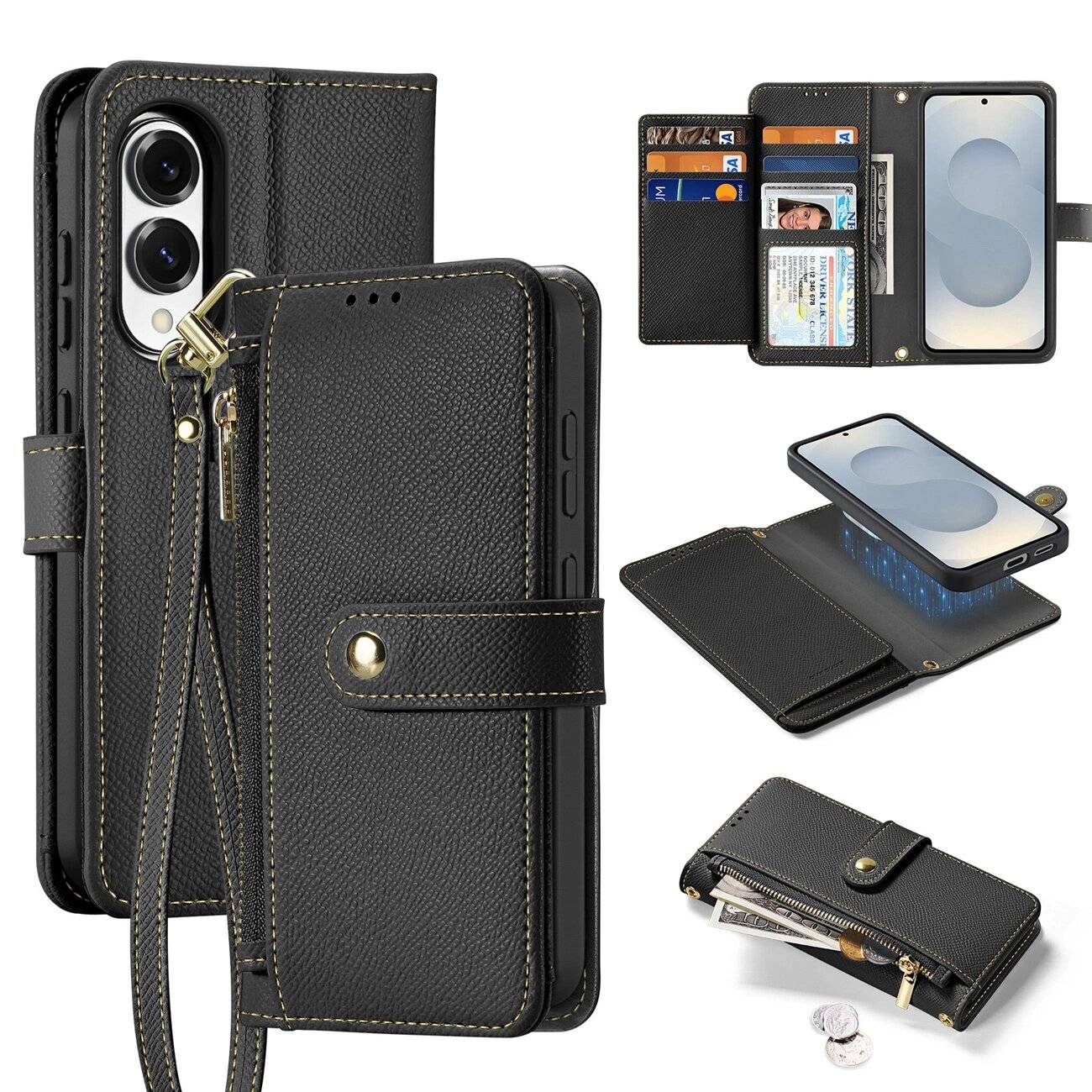 Dux Ducis Lava Case MagSafe Samsung Galaxy S25 Edge - Schwarz