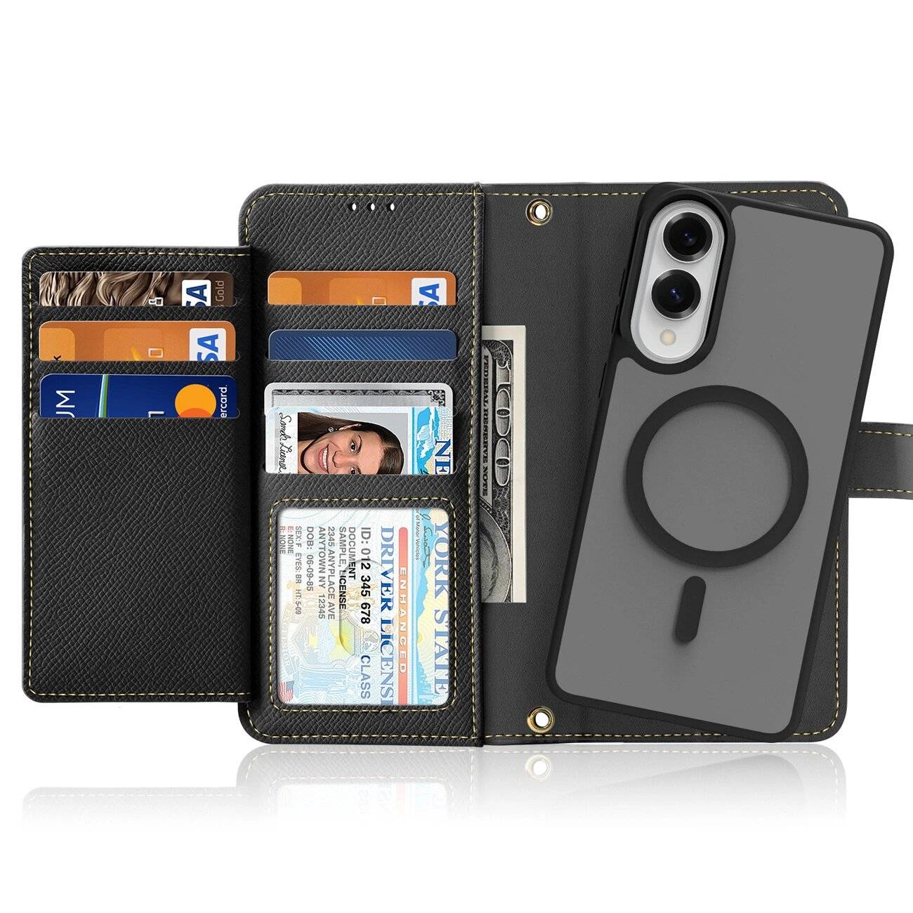 Dux Ducis Lava Case MagSafe Samsung Galaxy S25 Edge - Schwarz