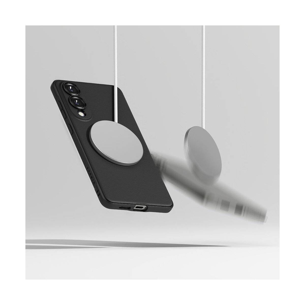 Ringke Onyx Magnetische magnetisch Hülle Kompatibel mit Samsung Galaxy S25 Edge Schwarz