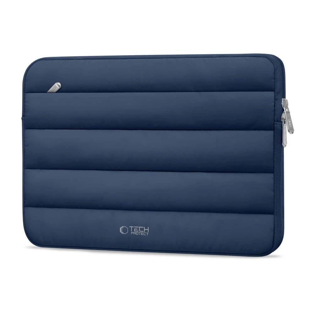 Tech-Protett Flauschige Laptoptasche 13-14 - Marineblau