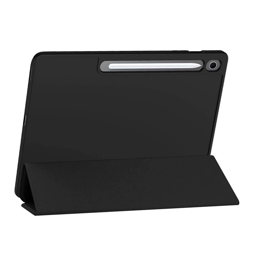 TechProtect SmartCase Pen Hülle Samsung Galaxy Tab S10 FE+ 13.1 X620 / X626B - Schwarz
