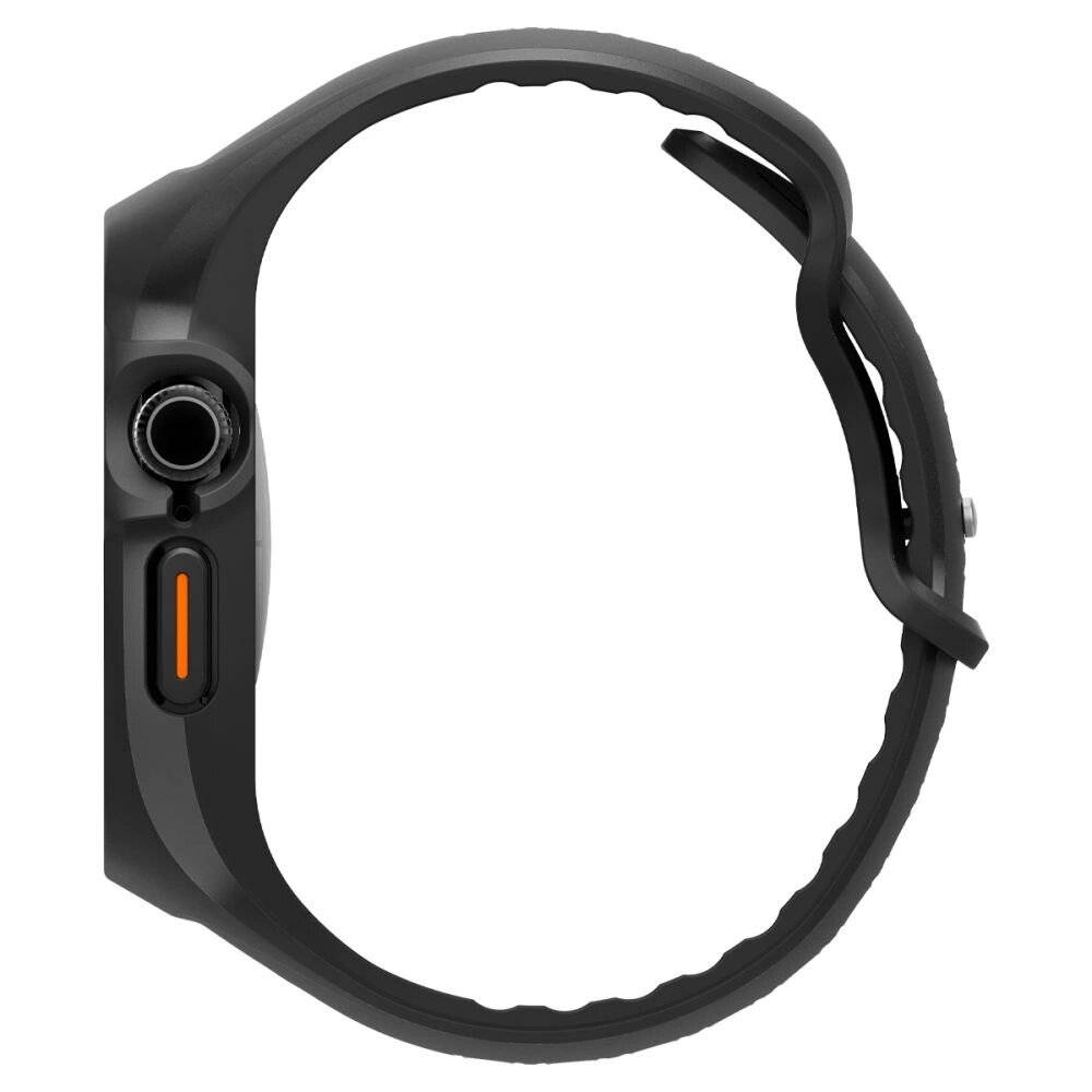 Spigen Liquid Air Pro Armband Apple Watch 46 mm – Mattschwarz