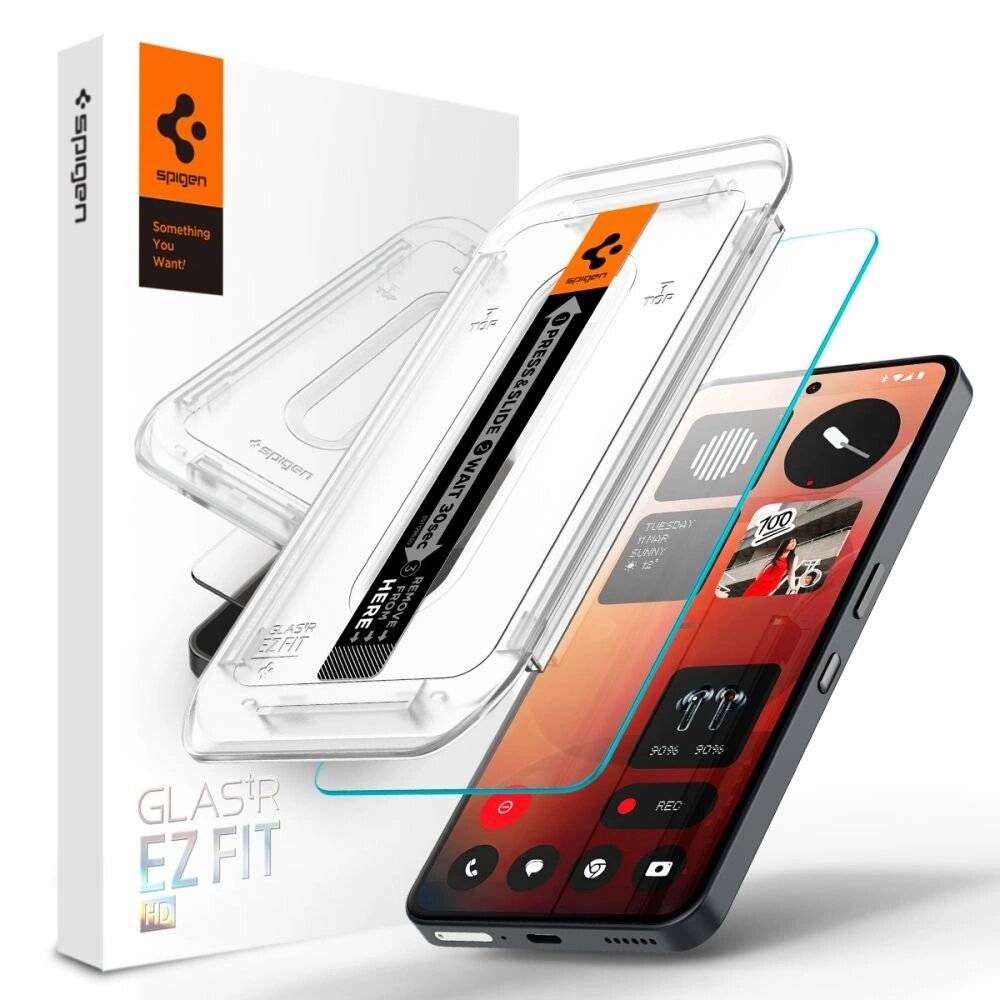 Spigen Glas.tR EZ Fit Schutzglas Nothing Phone 3A / Pro - Transparent