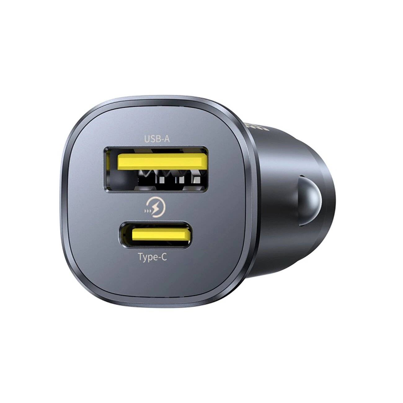 Baseus GoTrip USB-C / USB-A 30W Autoladegerät - Schwarz