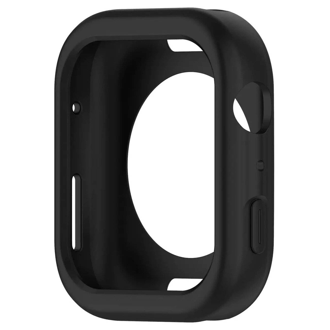 Silikon- Watch Apple 49 mm Ultra 1/2 – Schwarz
