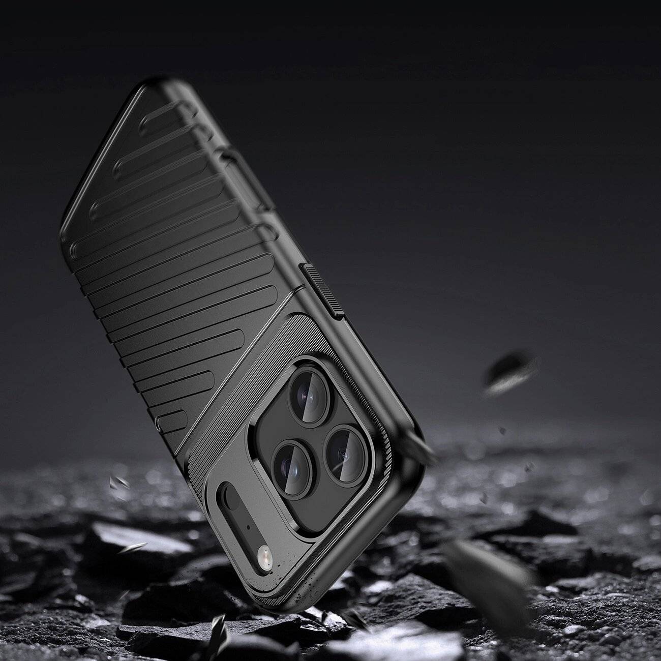 Thunder Case iPhone 17 Pro - Schwarz