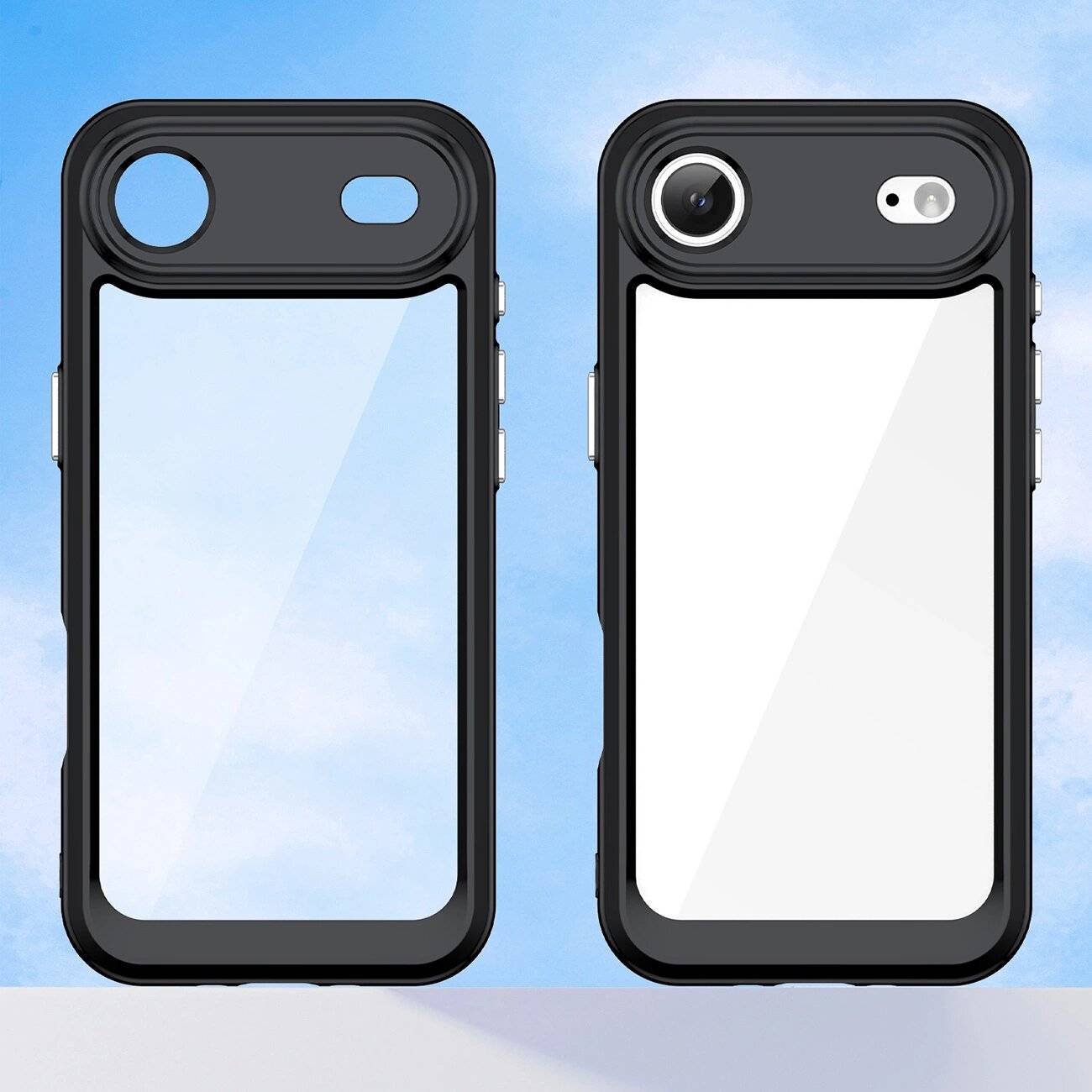 Outer Space Case iPhone 17 Air - Schwarz Transparent