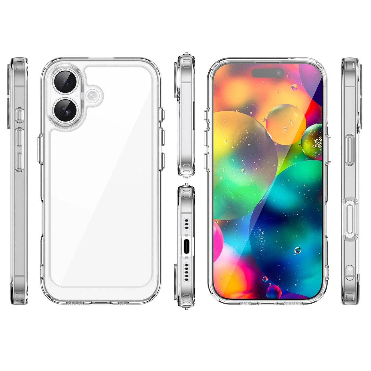 Outer Space Case iPhone 17 – Transparent