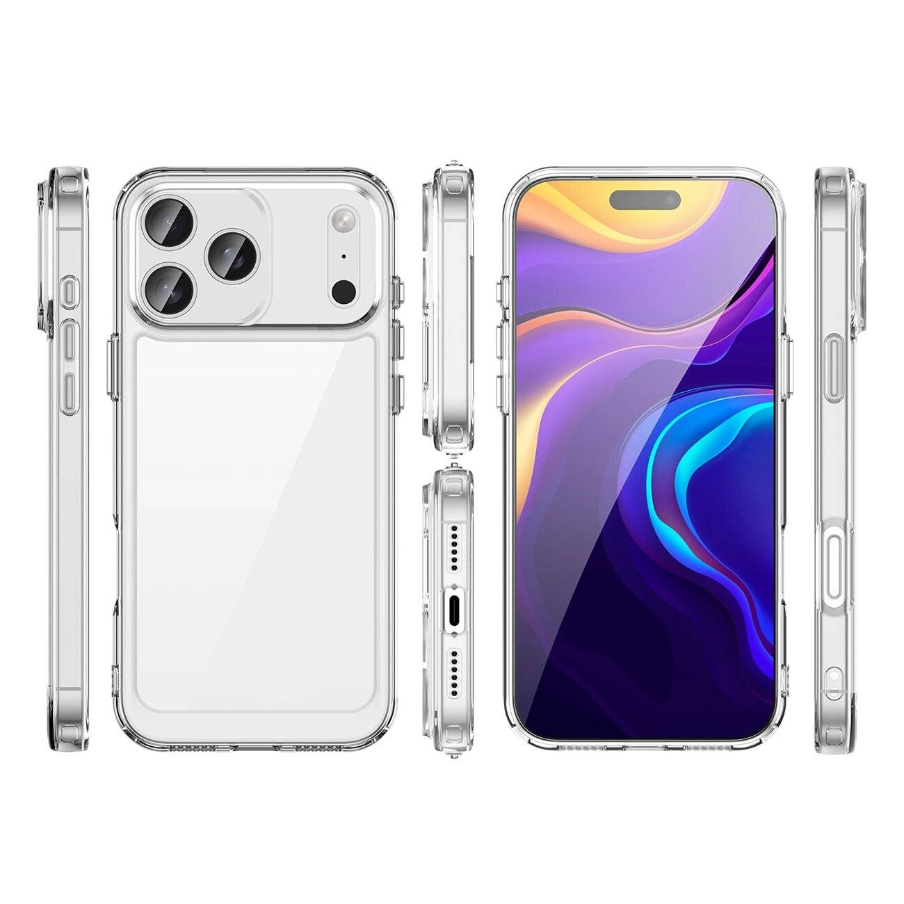 Outer Space Case iPhone 17 Pro – Transparent