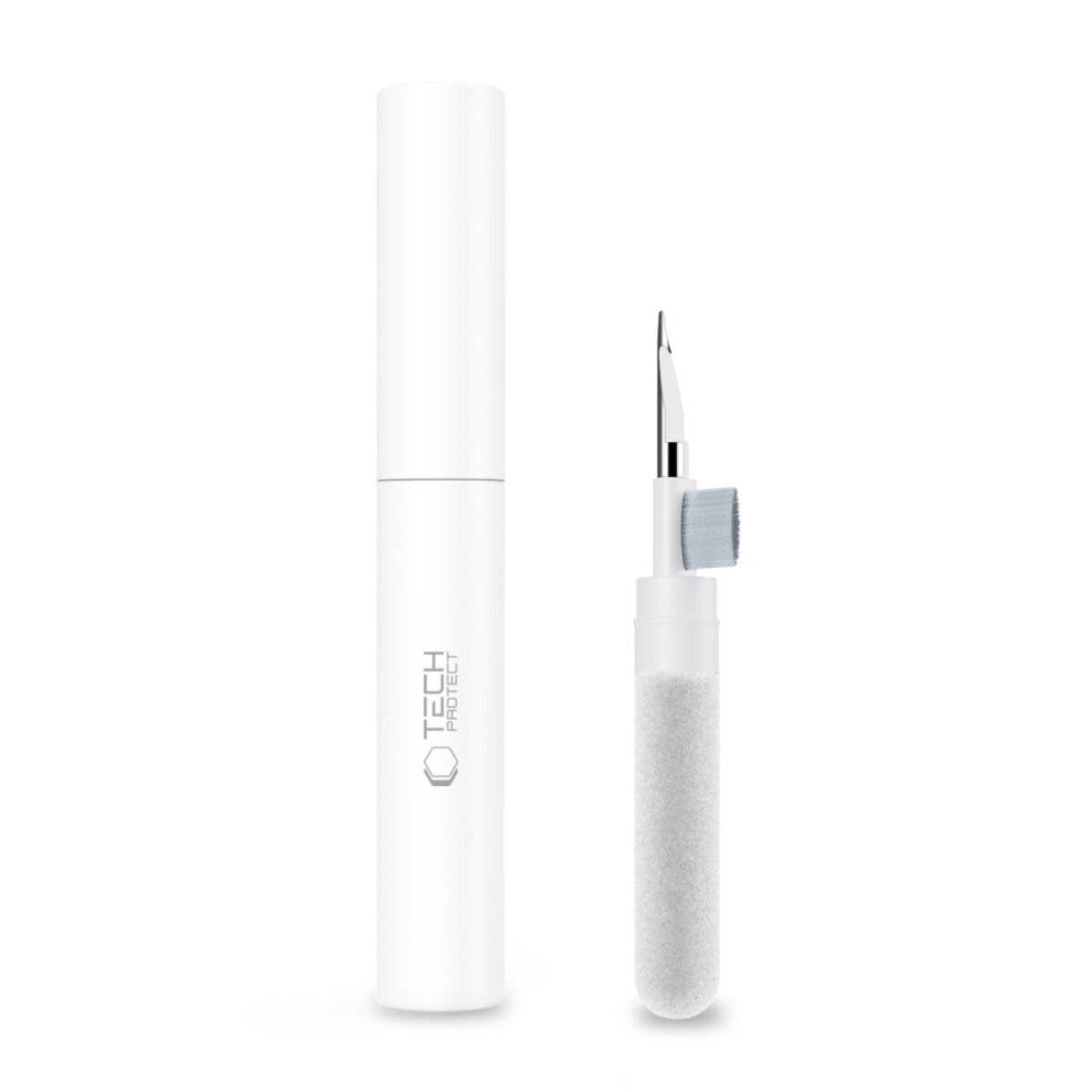 Tech-Protect CS02 3-in-1-Kopfhörer-Reinigungsset – Weiß