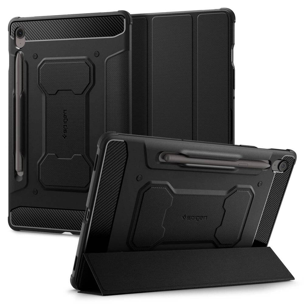 Spigen Rugged Armor "Pro" Hülle Samsung Galaxy Tab S10 FE+ 13.1 X620 / X626B - Schwarz