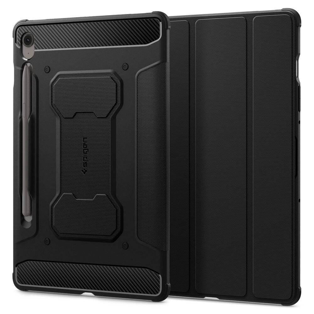 Spigen Rugged Armor "Pro" Hülle Samsung Galaxy Tab S10 FE+ 13.1 X620 / X626B - Schwarz