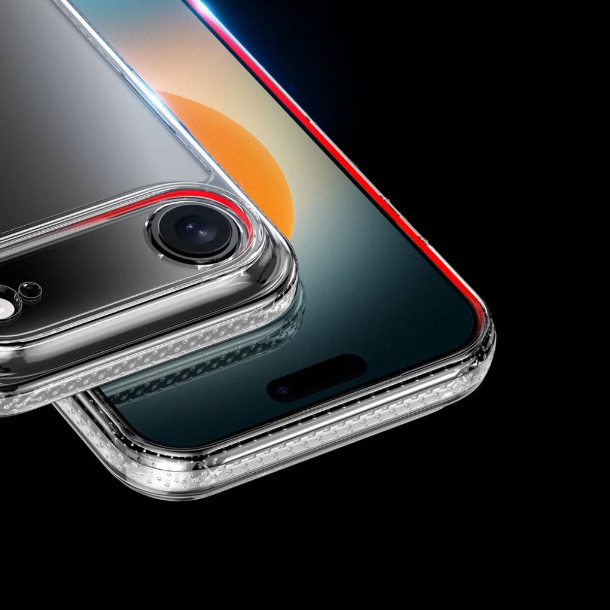 Dux Ducis Clin Handyhülle Kristallklar Schutzcase Kompatibel mit iPhone 17 Air Transparent
