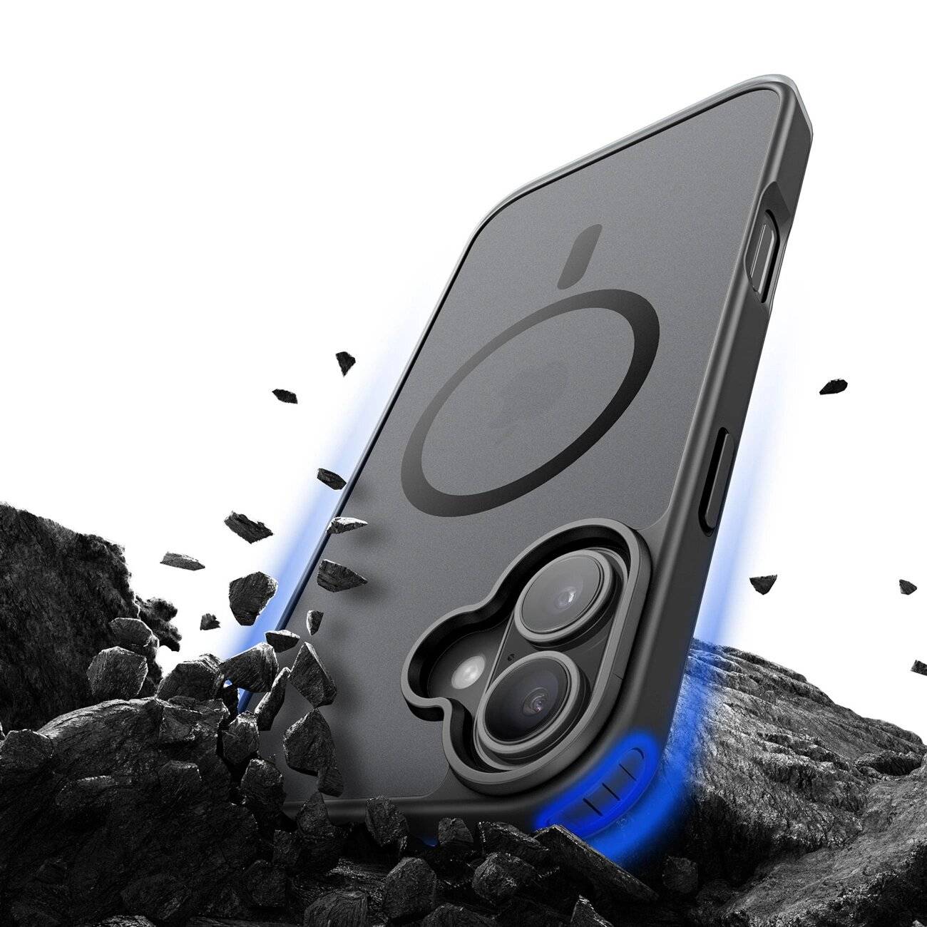 Dux Ducis Yind iPhone 17 Hülle MagSafe - Schwarz