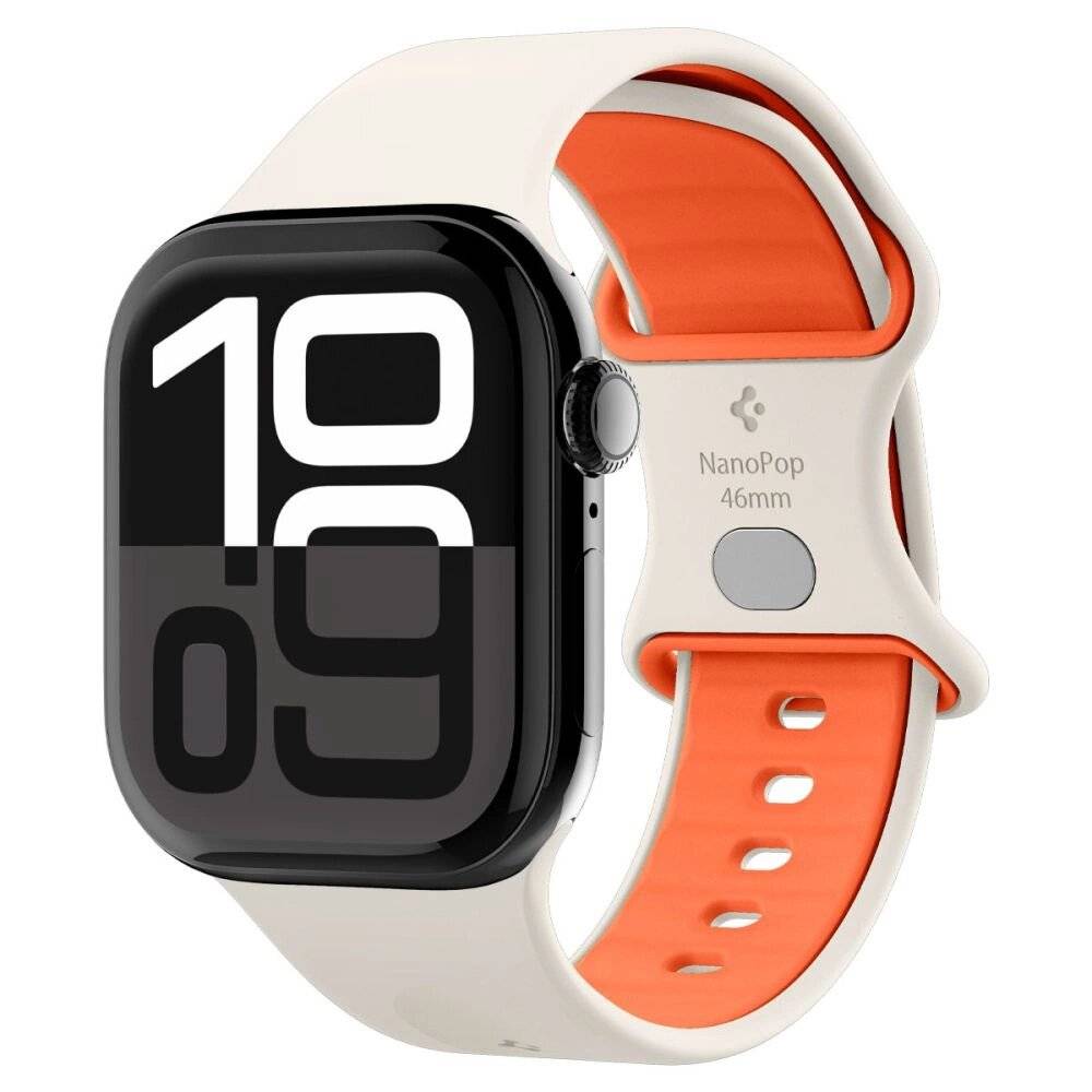 Spigen Nano Pop Strap Apple Watch 44/45/46/49 mm - Beige-Orange