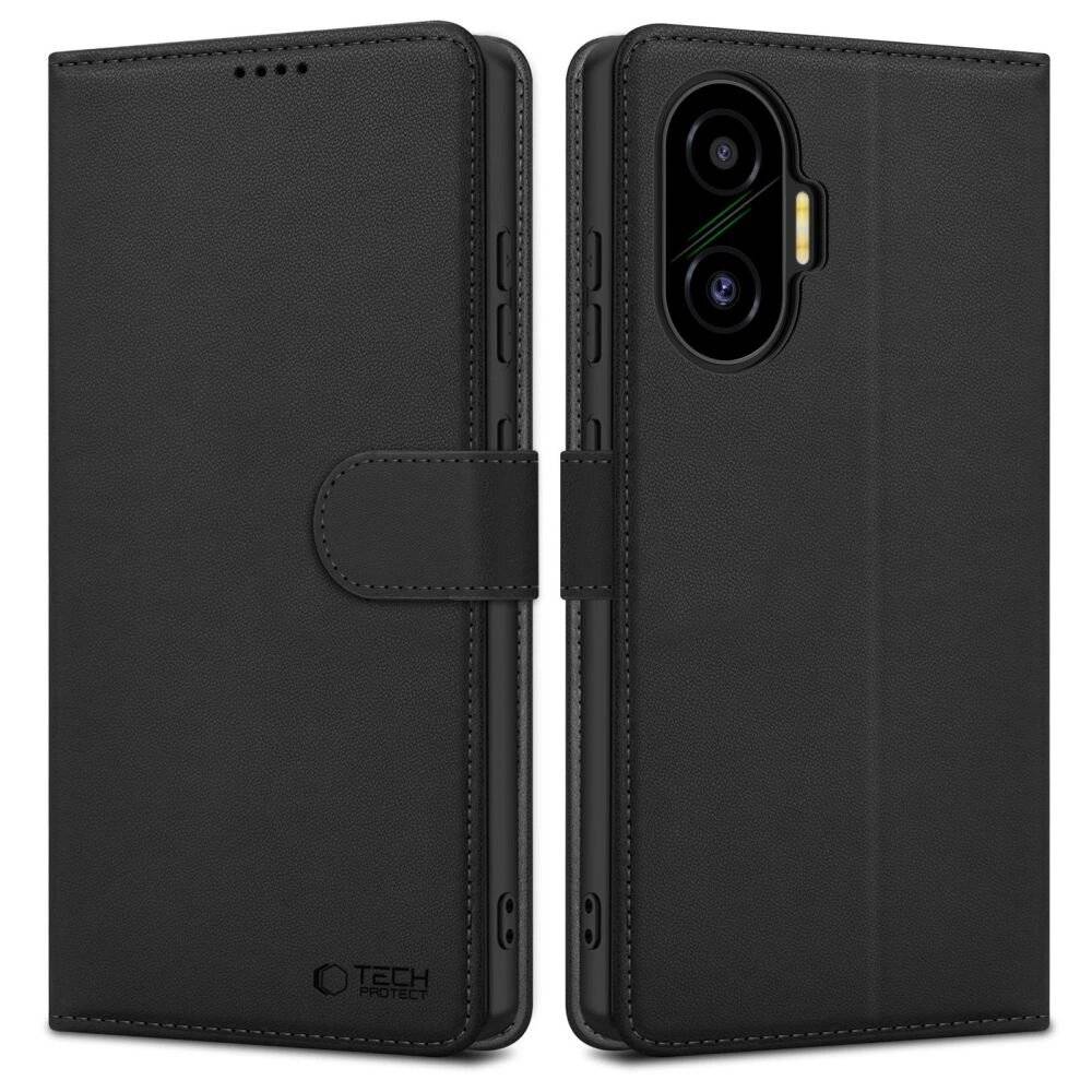Tech-Protect Wallet Case Xiaomi Poco F7 5G - Schwarz