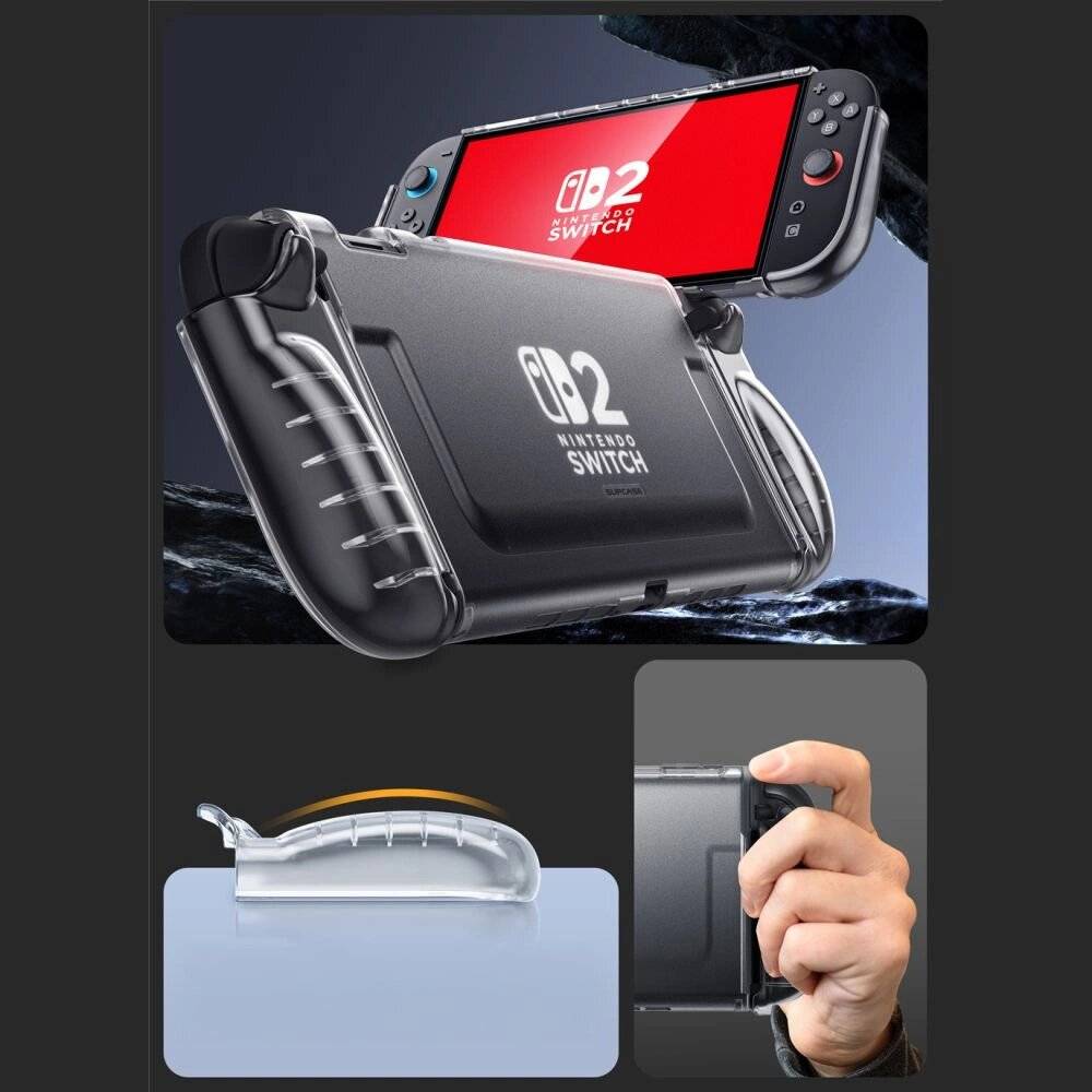 Supcase Crystal Case Nintendo Switch 2 - Transparent