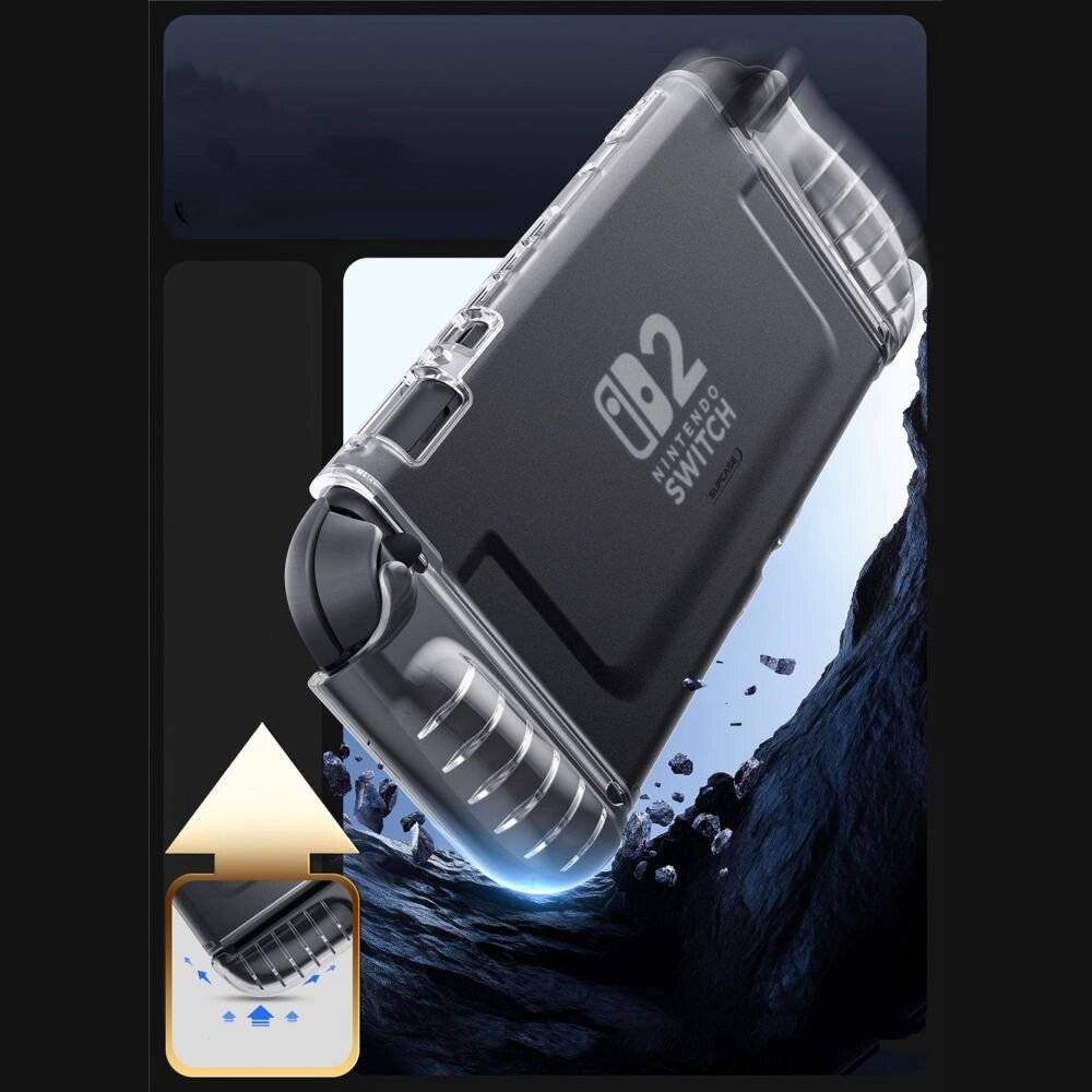 Supcase Crystal Case Nintendo Switch 2 - Transparent