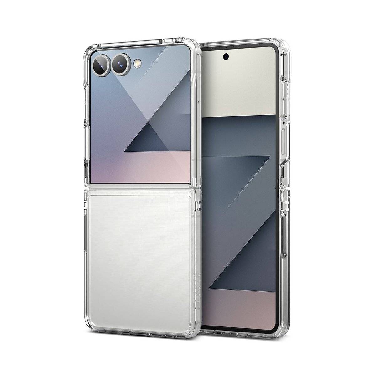 Ringke Fusion Hülle Kompatibel mit Samsung Galaxy Z Flip 7 Klar