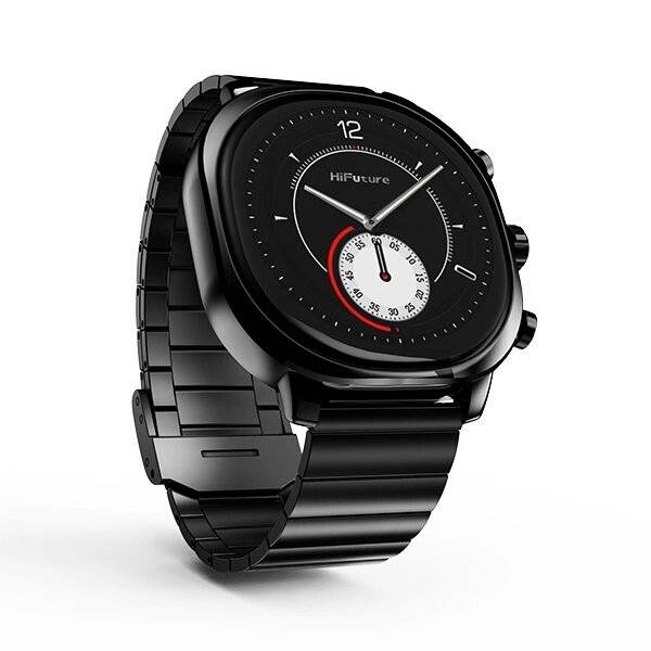 HiFuture FutureFit AIX Smartwatch - Schwarz