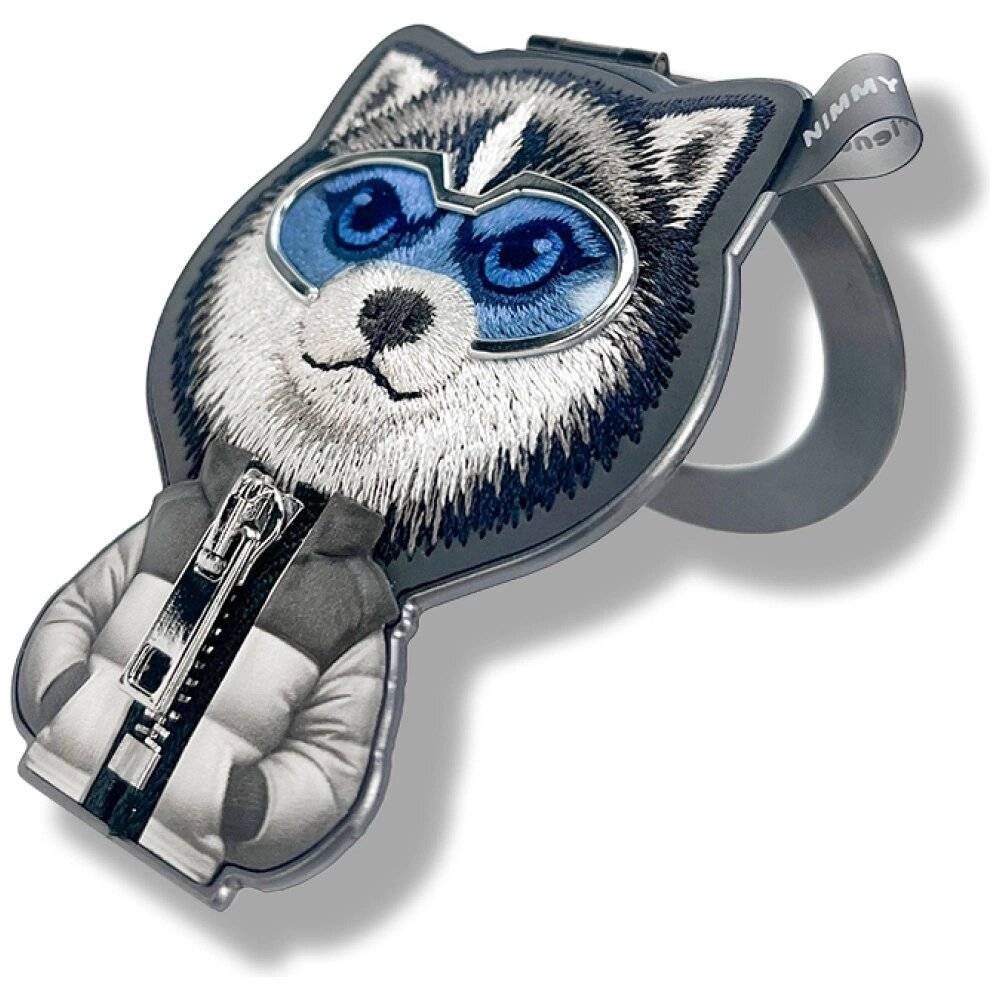 Nimmy Cool&Cute 2.0 Wolf Magnetanhänger - Schwarz