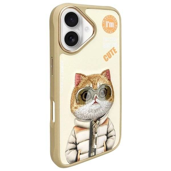 Nimmy Cool&Cute 2.0 Katzenhülle iPhone 16 - Grün