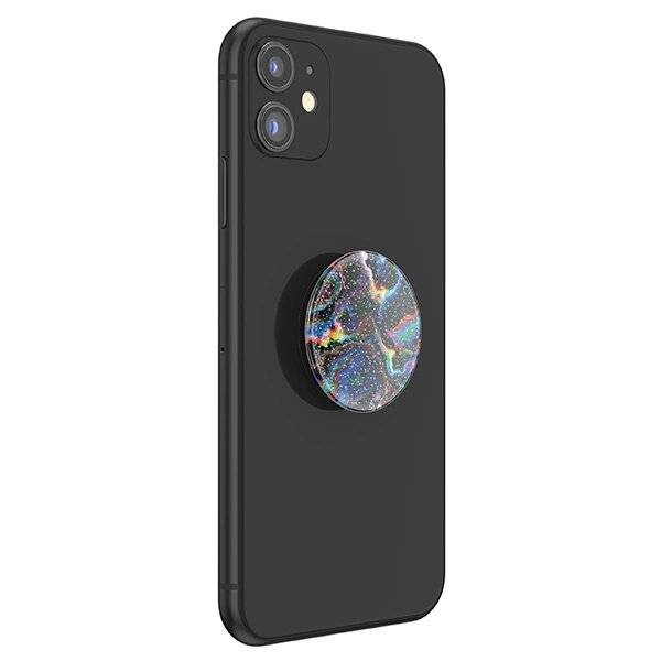 Popsockets 2 Glitzernder Rainbow Void-Telefonhalter -Ständer