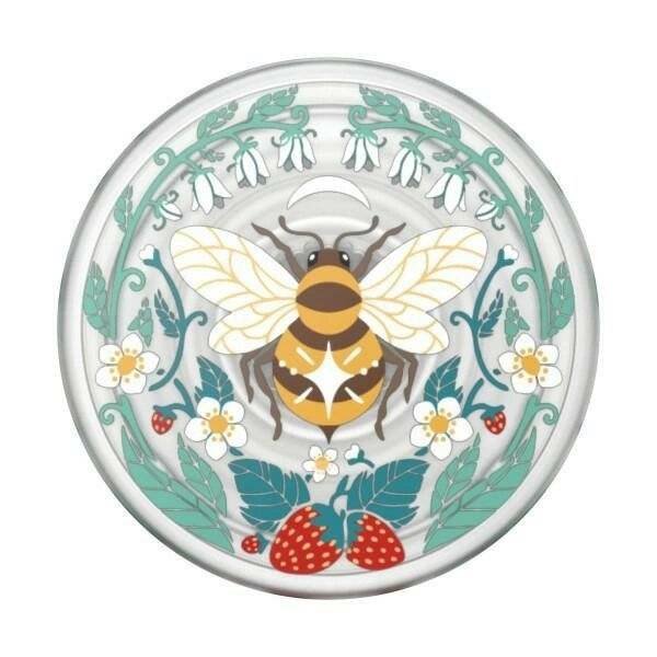 Popsockets PlantCore Grip Bee Boho-Telefonhalter -Ständer