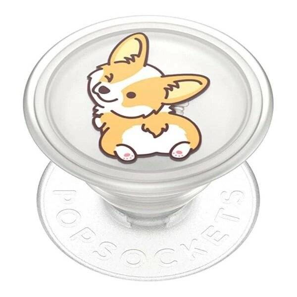 Popsockets PlantCore Grip Cheeky Corgi-Telefonhalter -Ständer