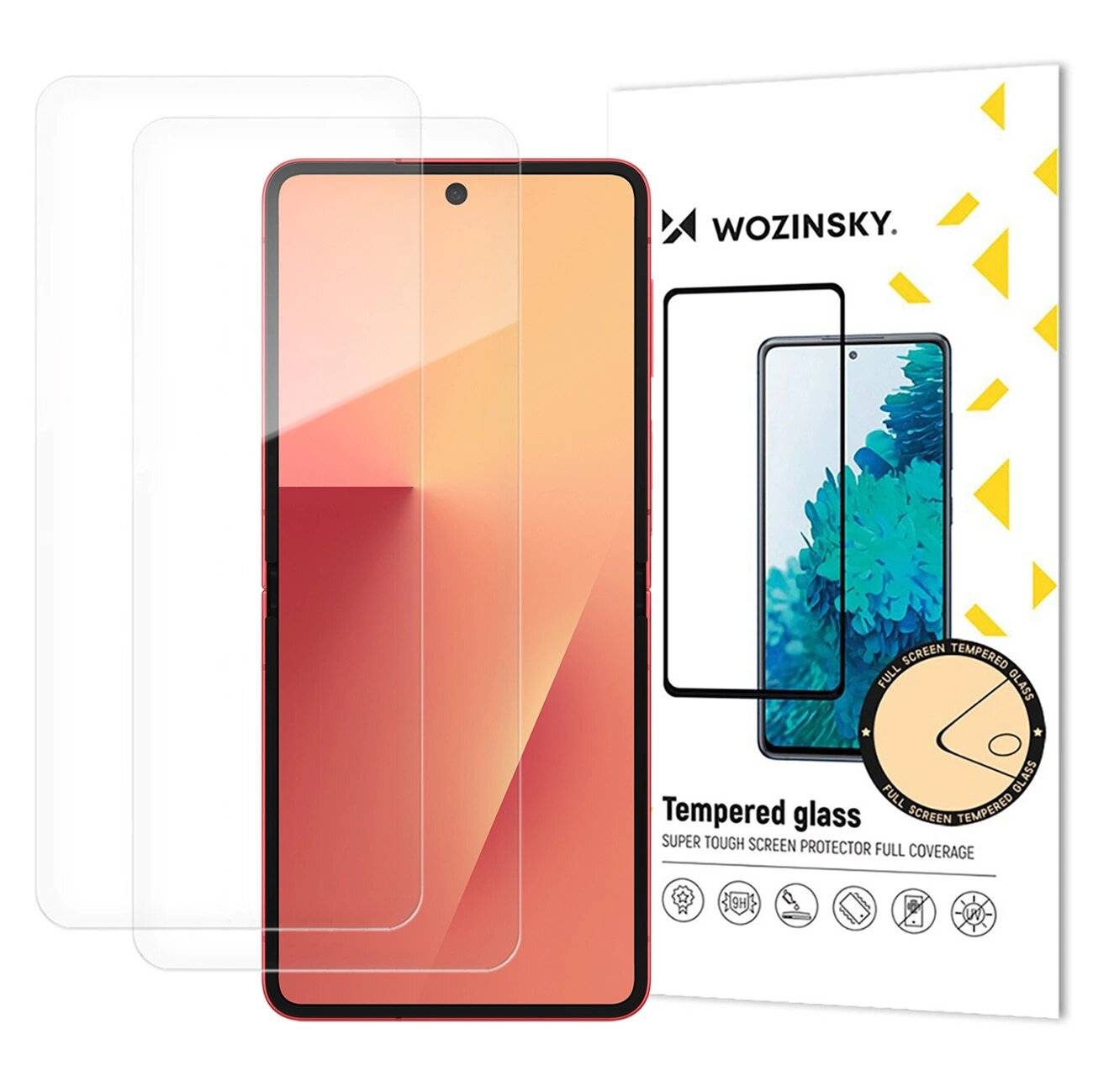 Wozinsky TPU-Full-Body-Displayschutzfolie Samsung Galaxy Z Flip 7, 2er-Set