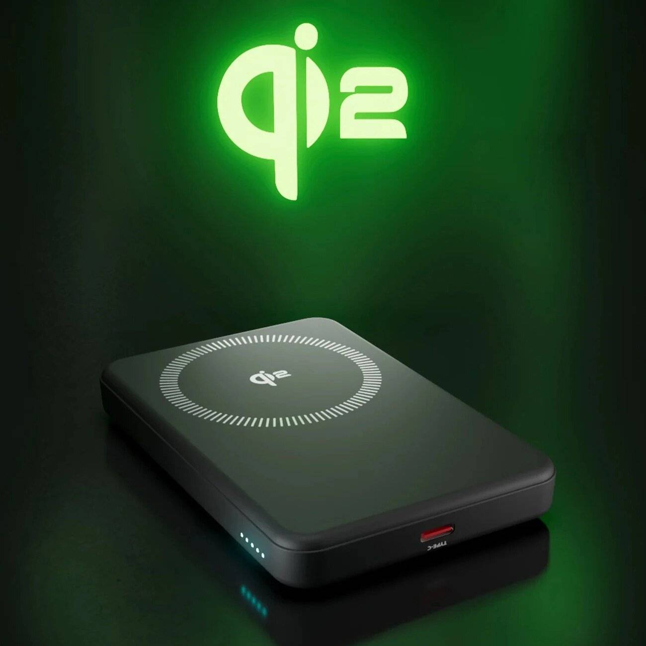 SBS Mag Power Qi2 5000 mAh Powerbank MagSafe - Schwarz