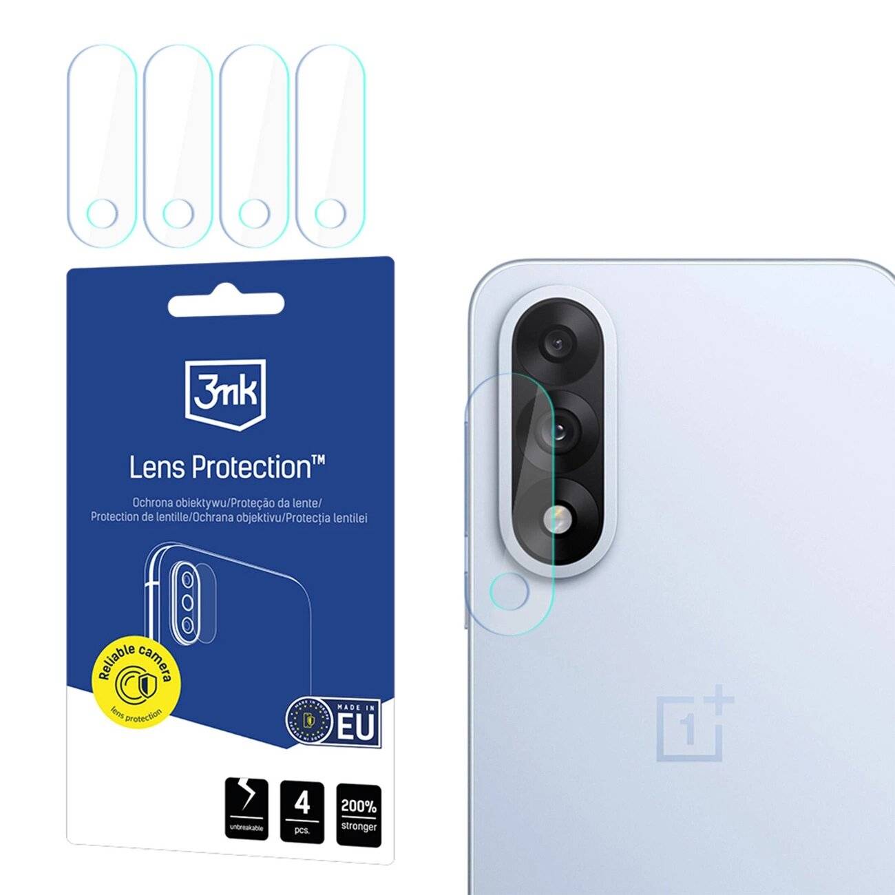 3mk Lens Protection Hybrid Glass Kameraobjektiv des OnePlus Nord 5