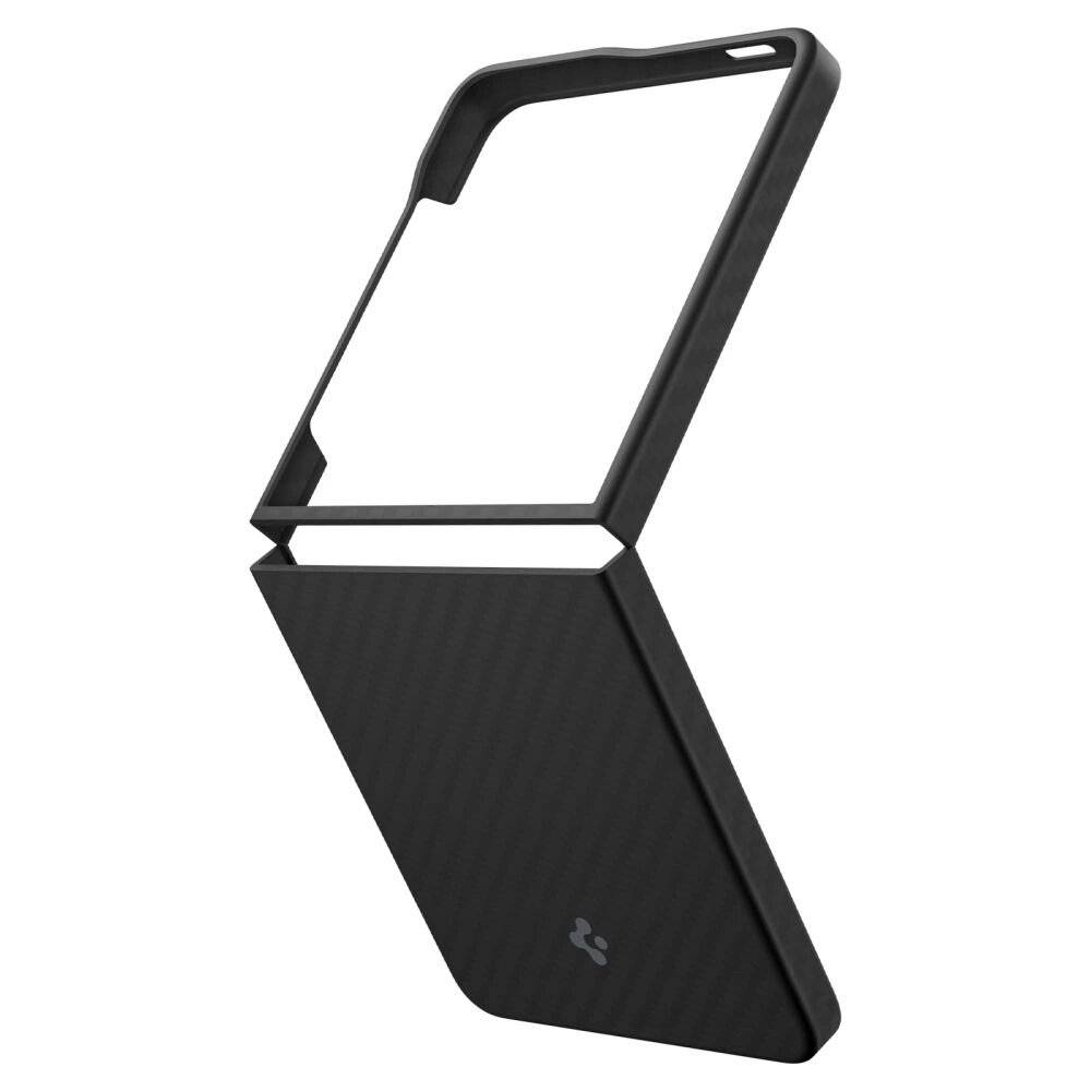 Spigen AirSkin Aramid Case Samsung Galaxy Z Flip 7 - Schwarz