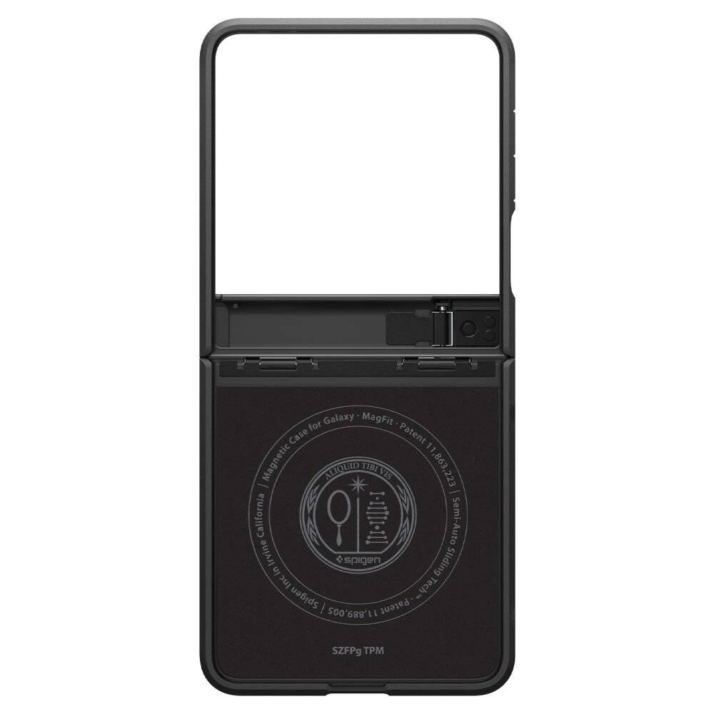 Spigen Tough Armor Pro Mag MagSafe Case Samsung Galaxy Z Flip 7 - Schwarz