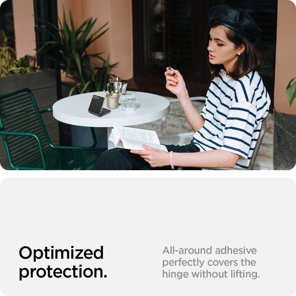 Spigen Glas.TR EZ Fit HD Schutzglas Displayschutzfolie Samsung Galaxy Z Flip 7 - Transparent