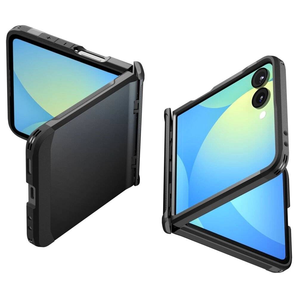 Spigen Slim Armor Pro Case Samsung Galaxy Z Flip 7 - Schwarz