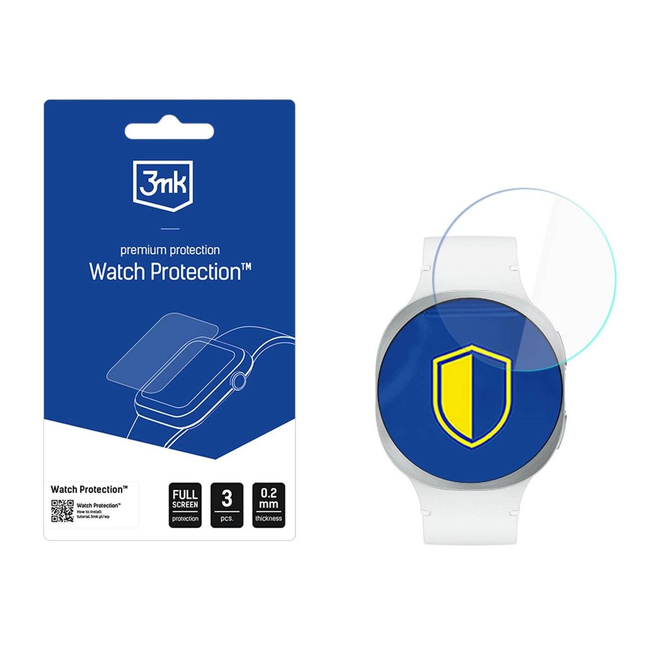 3mk Watch Protection FlexibleGlass Hybridglas Samsung Galaxy 8 40mm