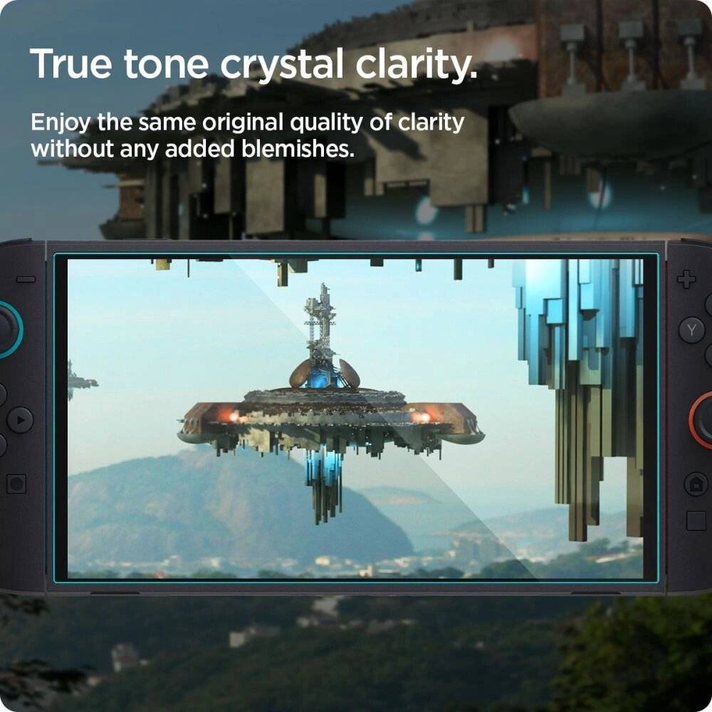 Spigen Glas.Tr „EZ FIT“ Schutzglas 2er-Pack Nintendo Switch 2 - Transparent