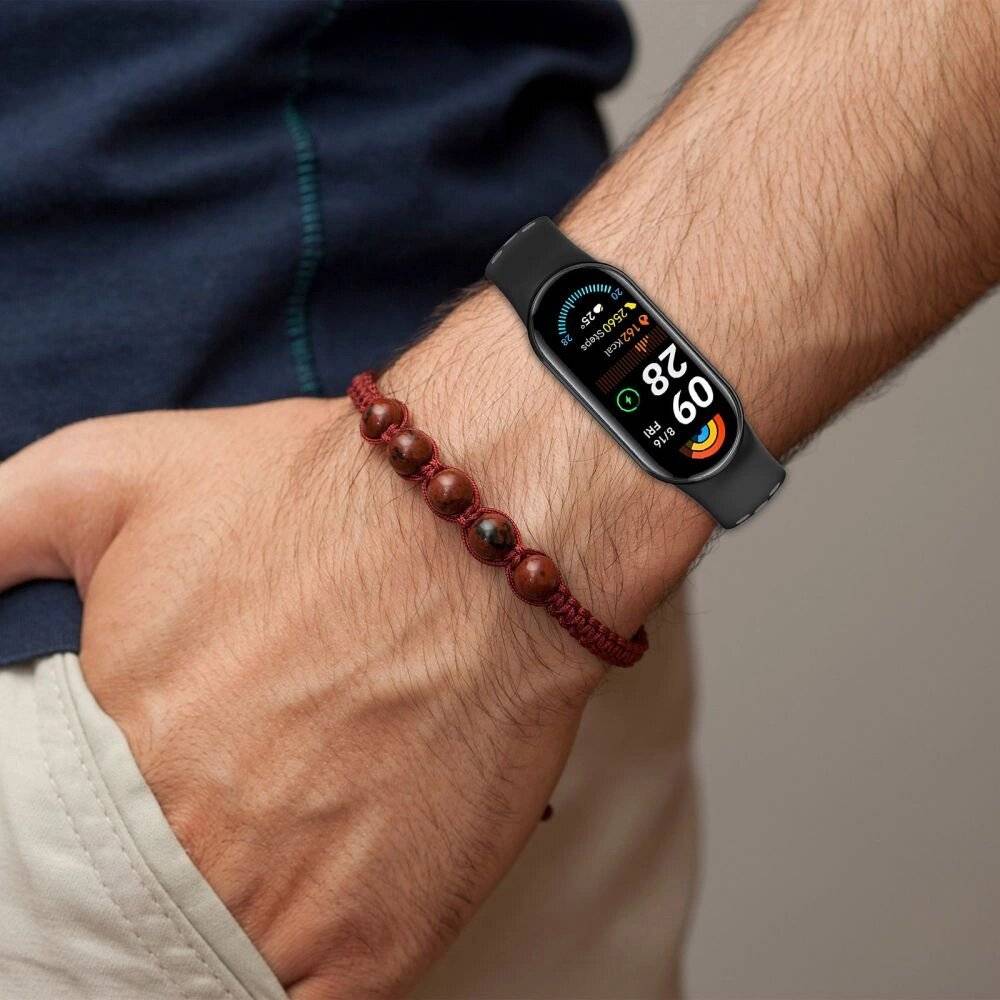 Tech-Protect IconBand Air Strap Xiaomi Smart Band 8 / 9 10 NFC - Schwarz Rot