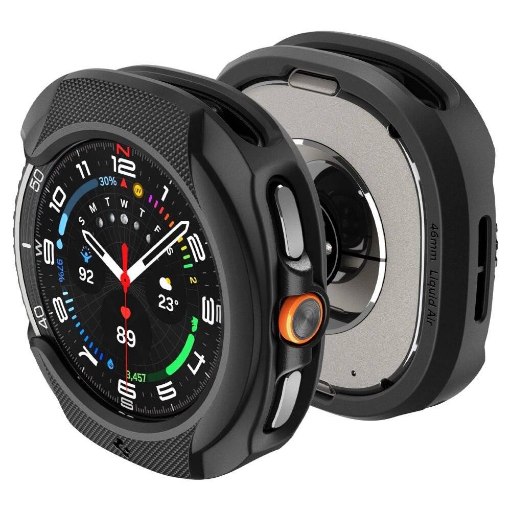 Spigen Liquid Air Case Samsung Galaxy Watch 8 Classic 46 mm – Schwarz