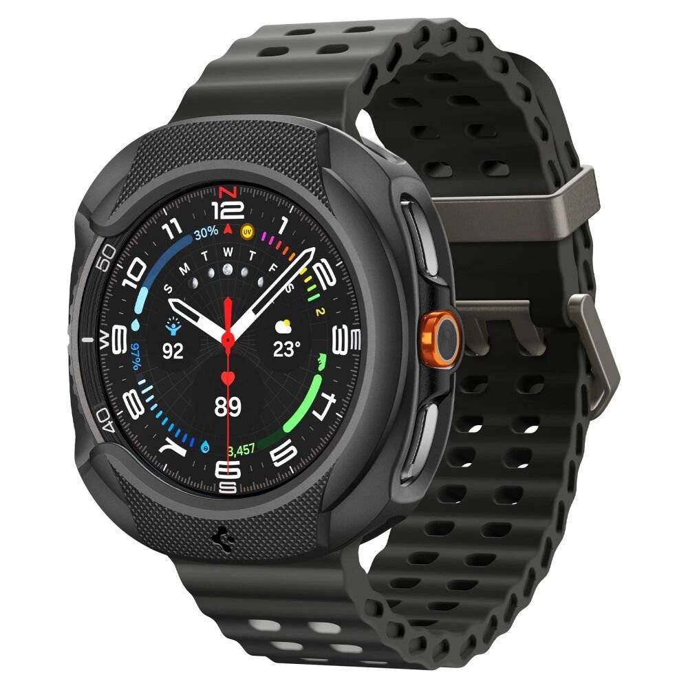 Spigen Liquid Air Case Samsung Galaxy Watch 8 Classic 46 mm – Schwarz